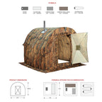 PF Bereg Sauna 2×2 – mobilt saunatelt