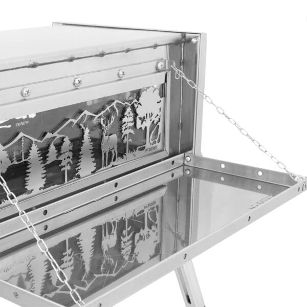 PF Bereg Fireplace – vedovn for telt