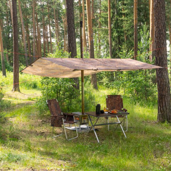 PF Bereg Camping tarp – tarp med ovnsgjennomføring