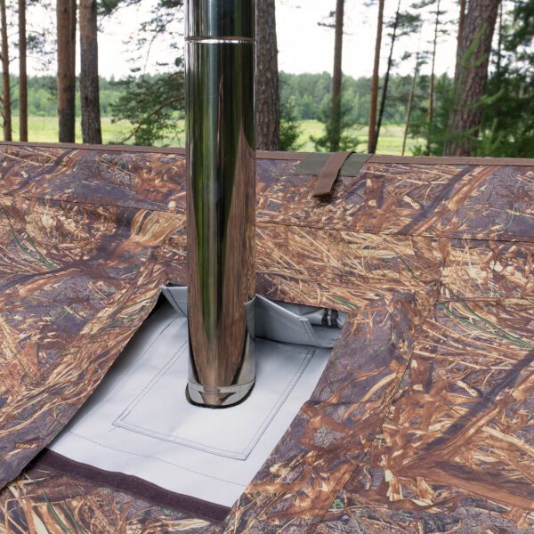 PF Bereg Camping tarp – tarp med ovnsgjennomføring