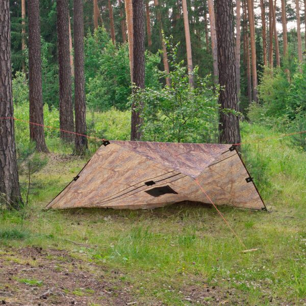 PF Bereg Camping tarp – tarp med ovnsgjennomføring